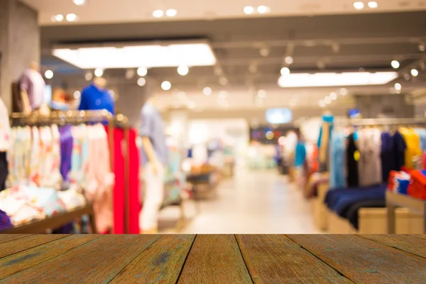 Imagem turva de shopping center e bokeh fundo — Fotografia de Stock