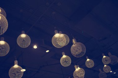 Aydınlatma dekor: Vintage filtre