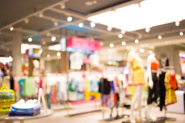 Immagine sfocata di centro commerciale e bokeh sfondo — Foto Stock