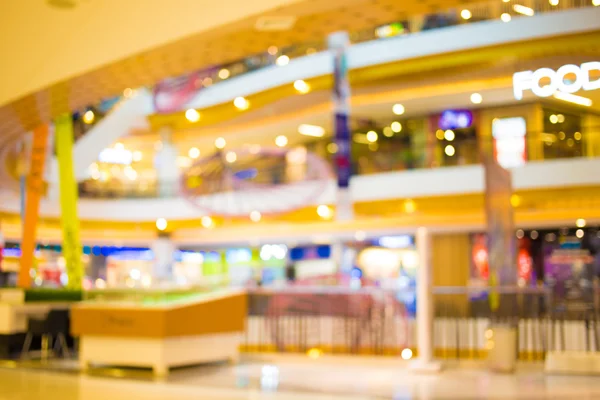 Размытое изображение торгового центра и фона боке — стоковое фото