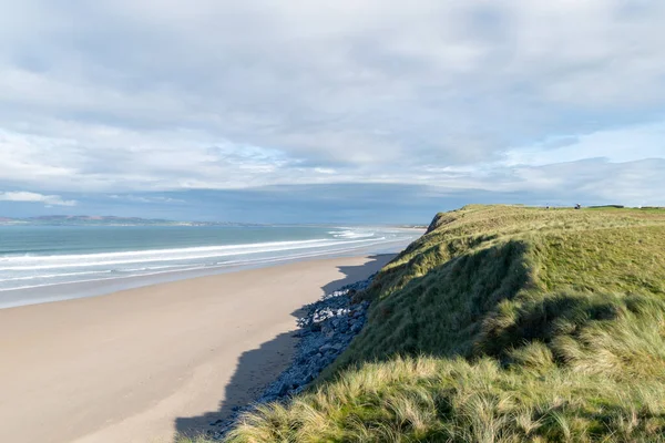 Plaża Barrow Piękny Dzień Klubie Golfowym Tralee Irlandia — Zdjęcie stockowe