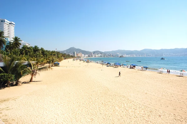 Strand in Acapulco, Mexico. — Stockfoto