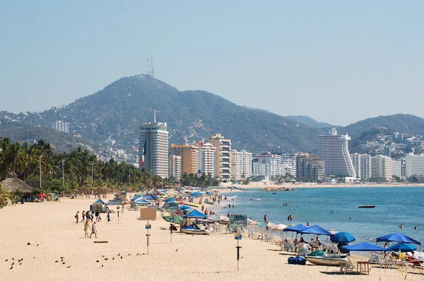 Beach in Acapulco, Mexico. — Stock Photo, Image