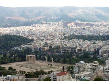 Antik Atina, Yunanistan Olimpiya-zeus Tapınağı.