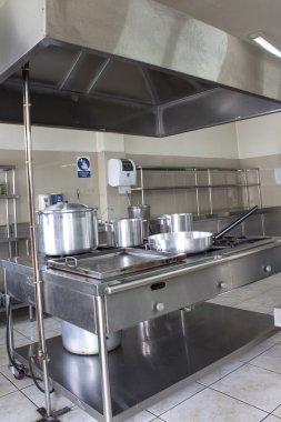 profesyonel mutfak modern binada