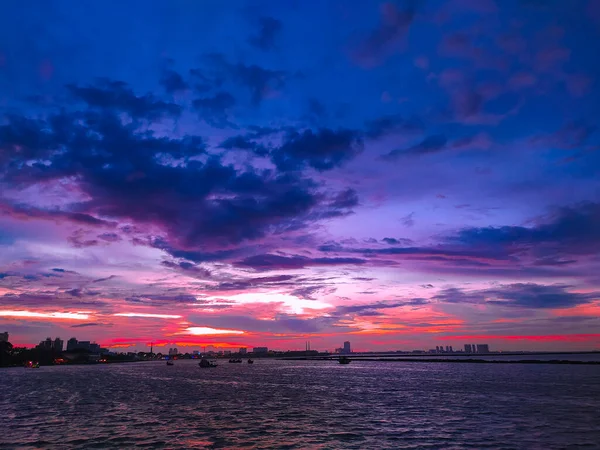 Красивое Небо Джакарте — стоковое фото