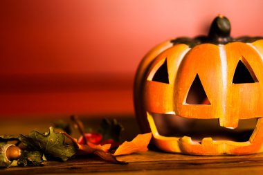 sonbahar dekorasyon ahşap tablo