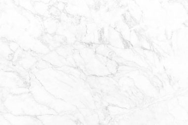 Arka plan ve tasarım iç veya dış görünüş için yüksek çözünürlüklü beyaz mermer dikişsiz doku, karşı üst görünüm.