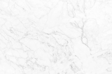 Arka plan ve tasarım iç veya dış görünüş için yüksek çözünürlüklü beyaz mermer dikişsiz doku, karşı üst görünüm.