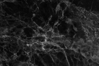 Arkaplan ve tasarım iç veya dış görünümü için yüksek çözünürlüklü siyah mermer dikişsiz doku, karşı üst görünüm.