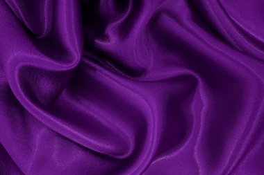 Koyu mor kumaş dokusu arka plan, ipeğin veya keten deseninin ayrıntıları.