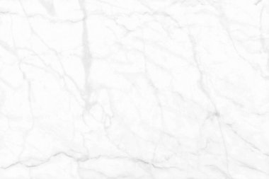 Tasarım sanat çalışmaları ve iç veya dış tasarım için kusursuz desenli yüksek çözünürlüklü beyaz mermer arkaplan.