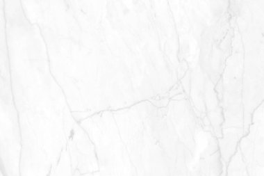 Tasarım sanat çalışmaları ve iç veya dış tasarım için kusursuz desenli yüksek çözünürlüklü beyaz mermer arkaplan.