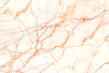 Arkaplan ve tasarım için yüksek çözünürlüklü, iç veya dış görünüm tezgahı olan gül sarısı, dikişsiz mermer desen.