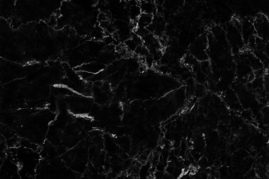 Arkaplan ve tasarım iç veya dış görünümü için yüksek çözünürlüklü siyah mermer dikişsiz doku, karşı üst görünüm.