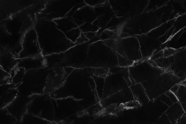 Arkaplan ve tasarım iç veya dış görünümü için yüksek çözünürlüklü siyah mermer dikişsiz doku, karşı üst görünüm.