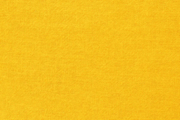 Gelbe Baumwollgewebetextur Für Hintergrund Natürliches Textilmuster — Stockfoto