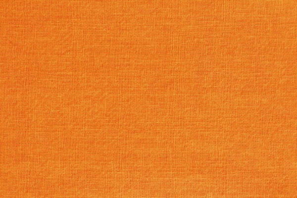 Orange Baumwollgewebe Textur Für Hintergrund Natürliche Textilmuster — Stockfoto