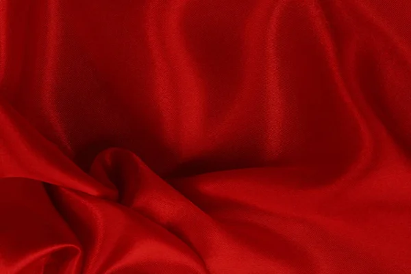 Tissu Rouge Foncé Fond Texture Détail Soie Motif Lin — Photo