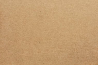 Karton yaprak dokusu arka plan, kahverengi kraft kağıdının klasik tarzı.