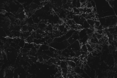 Siyah gri mermer, pürüzsüz parıltı desenli arka plan, doğal desenli fayans taşı zemininin karşı görüntüsü..