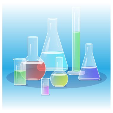 Kimyasallarla kimyasal tablolarla