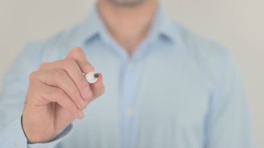 Soyut, Saydam Ekranda Yazan Adam