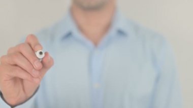 Şeffaf Ekranda Yazan Adam Tutkuyla Yap