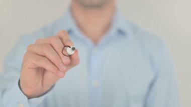 Müşteri Desteği, Şeffaf Ekranda Yazan Adam