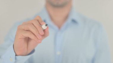 Yüksek Faiz Oranları, Şeffaf Ekranda Yazan Adam