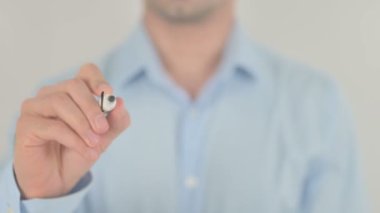 Hiçbir şey Yapmamanın Yüksek Bedeli, Saydam Ekranda Yazan Adam