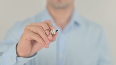 Çevrimiçi Üniversite, Şeffaf Ekranda Yazan Adam