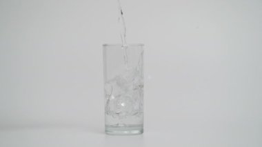 Super Slow Motion of Pouring Water in Glass, Shot at 1000 fps