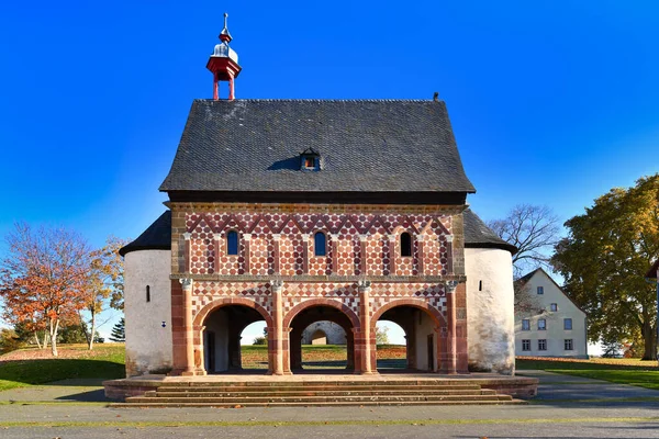 Puerta Entrada Llamada Torhalle Herencia Mundo Unesco Abadía Imperial Carolingia —  Fotos de Stock