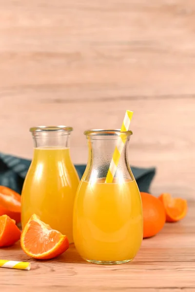 Limonada Caseira Feita Frutas Cítricas Frascos — Fotografia de Stock