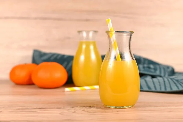 Limonada Caseira Feita Frutas Cítricas Frascos — Fotografia de Stock