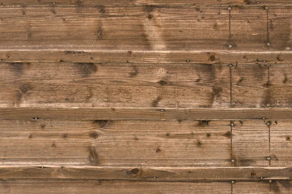 Background Dark Brown Horizontal Wooden Planks — Stock Photo, Image