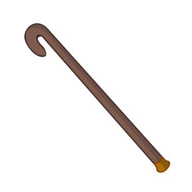 Baston illüstrasyon izole