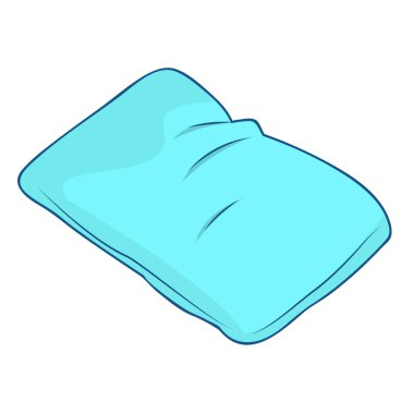 izole yastık illüstrasyon