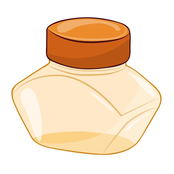 空瓶子孤立的图 — 图库矢量图片