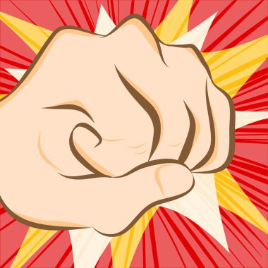 arka plan yumruk vurmak