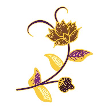 izole çiçek şekil