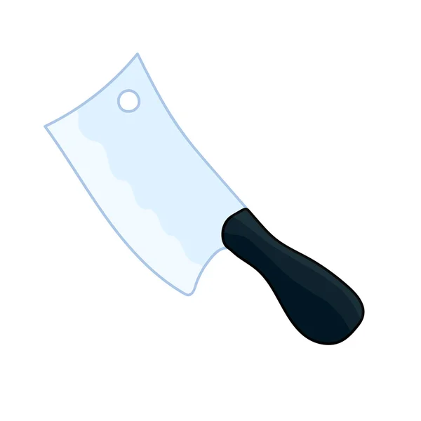 Cuchillo cuchilla ilustración aislada — Vector de stock