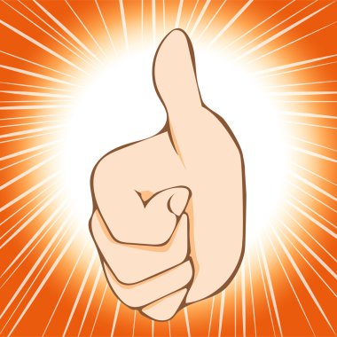 başparmak arka plan