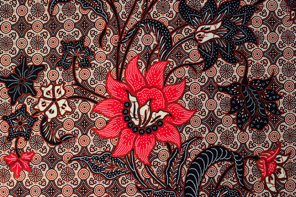 Тайская текстура ткани
