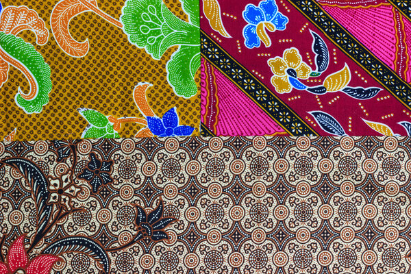 Тайская текстура ткани
