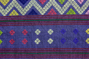 Tayland ipeği kumaşı dokusu