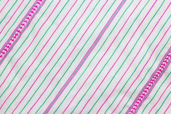 Textura de tecido de seda tailandesa — Fotografia de Stock