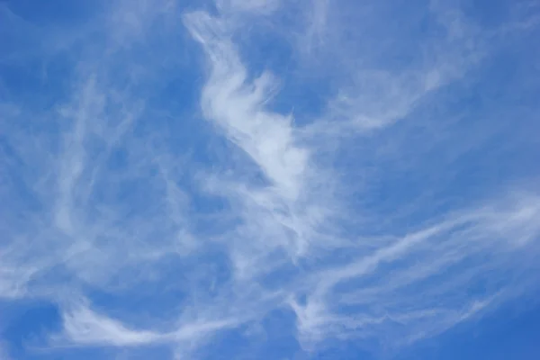 Голубое небо с облаком — стоковое фото