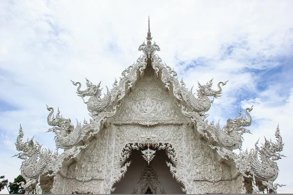WAT Rong Khun, Chiang Rai, Kuzey Tayland tapınakta beyaz